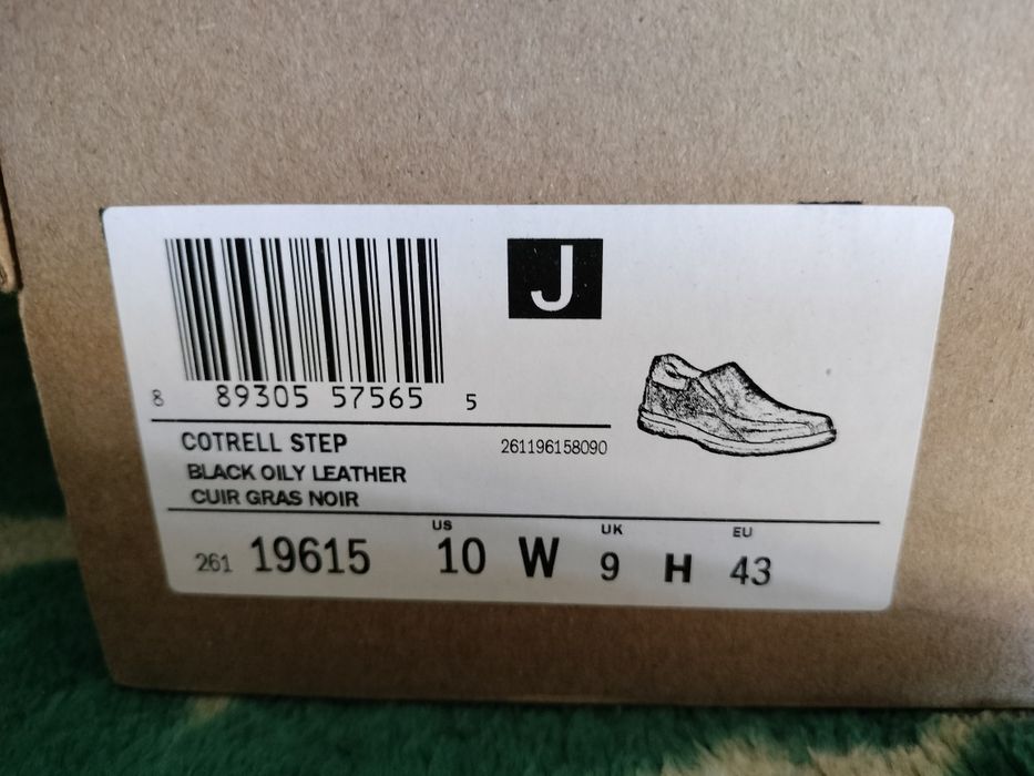 Чоловічі туфлі Clarks, 43 розмір на широку ногу