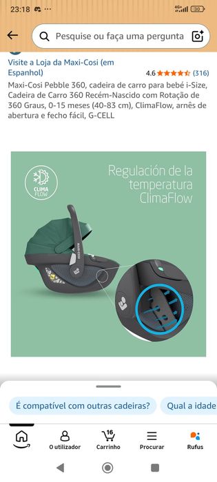 Ovo maxi cosi pebble 360