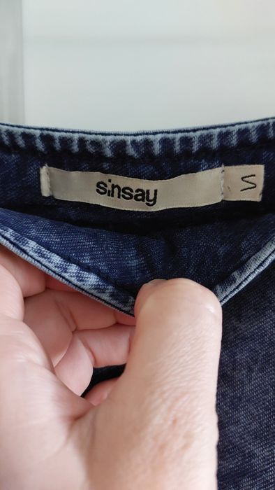Spódnica imitująca jeans