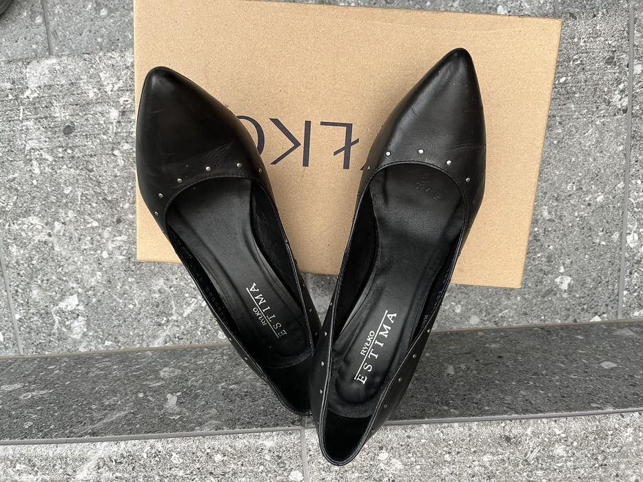 Eleganckie stylowe szpilki Ryłko 38,5