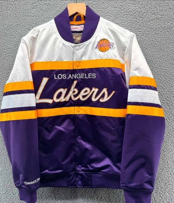 Kurtka Baseball Mitchell & Ness. NBA Los Angeles. Kobe Bryant. UNIKAT!