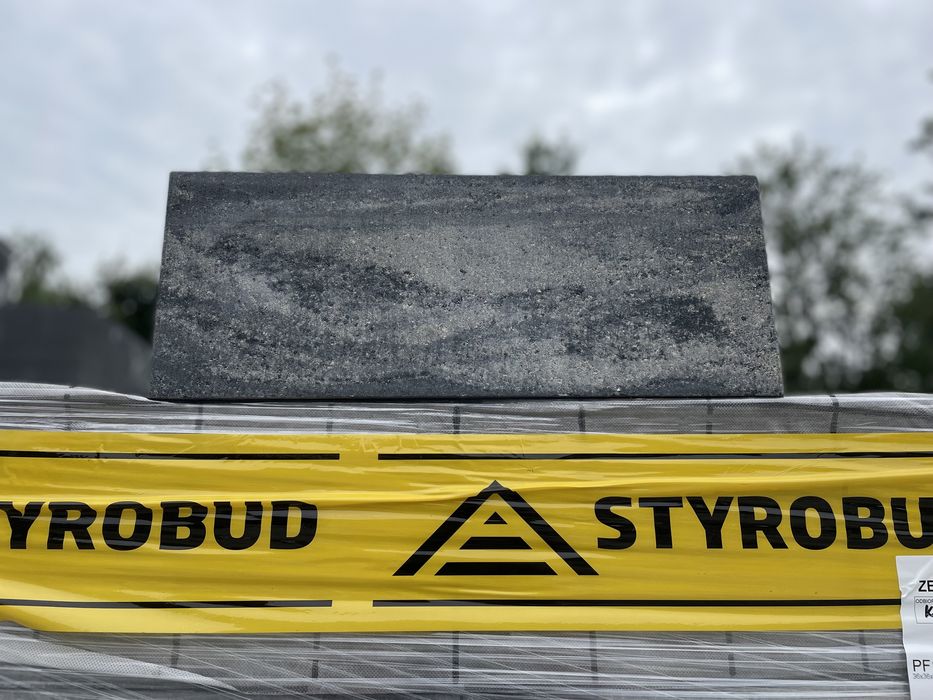 WYPRZEDAŻ !  Pustak na ogrodzenie Stalowo- Biały 50x20x20