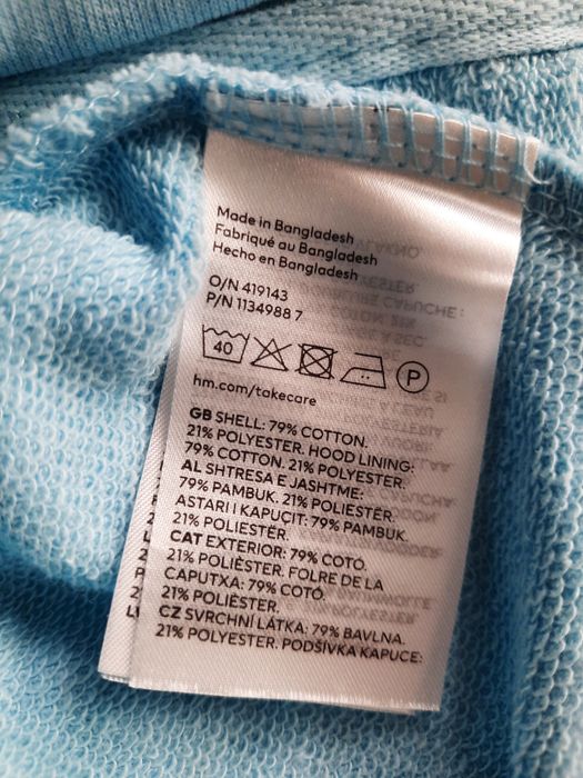 Bluza z kapturem H&M  rozmiar S