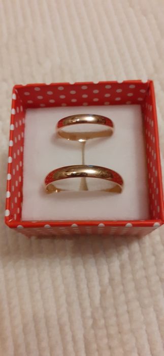 Obrączki złote 14K