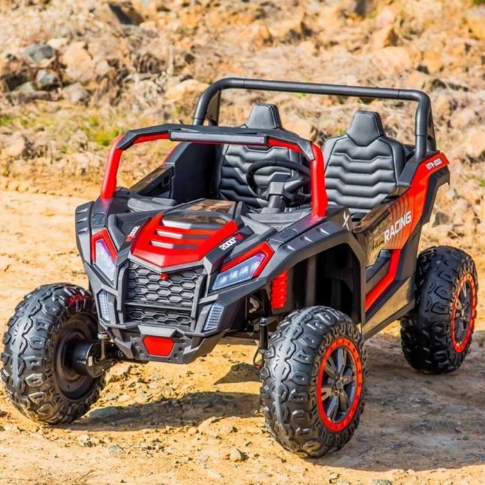 DUŻE autko na akumulator dla dzieci BUGGY JEEP 4x4 24V