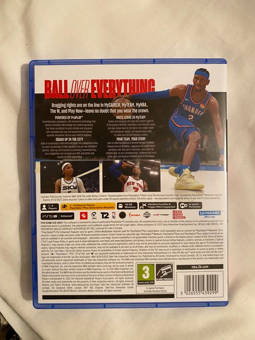 Jogo NBA 2k25 PS5 - Novo