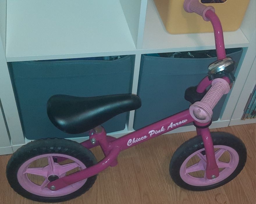 Bicicleta aprendizagem chicco com campainha