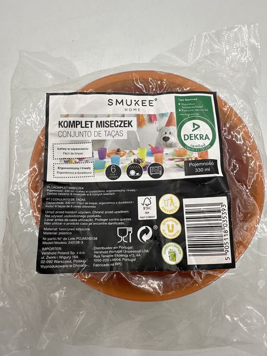 Komplet misek 6 sztuk