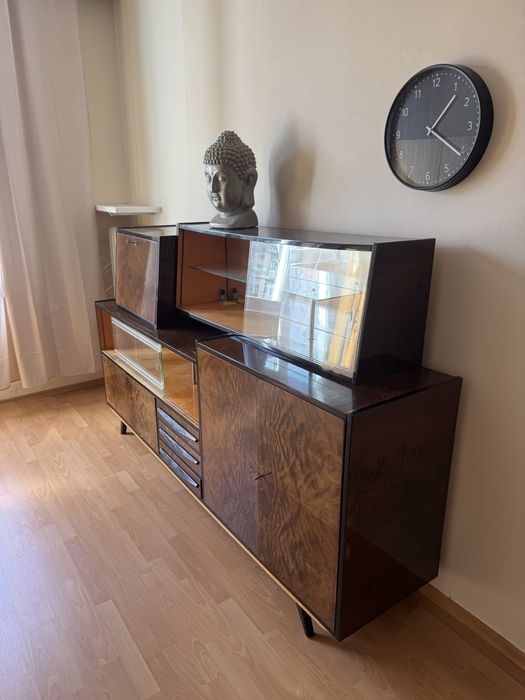 Kredens PRL lite drewno! Stan bdb! 230 cm