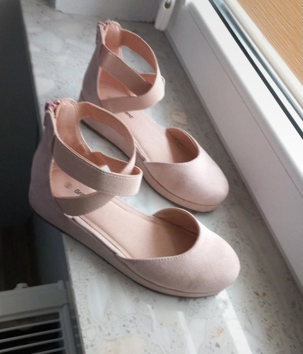 Buty letnie zamszowe