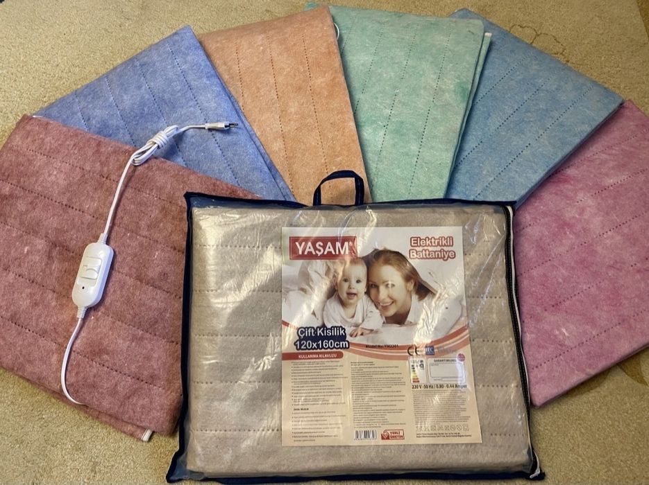 Электропростыня 120x160см, новая из Турции, производство Yasam