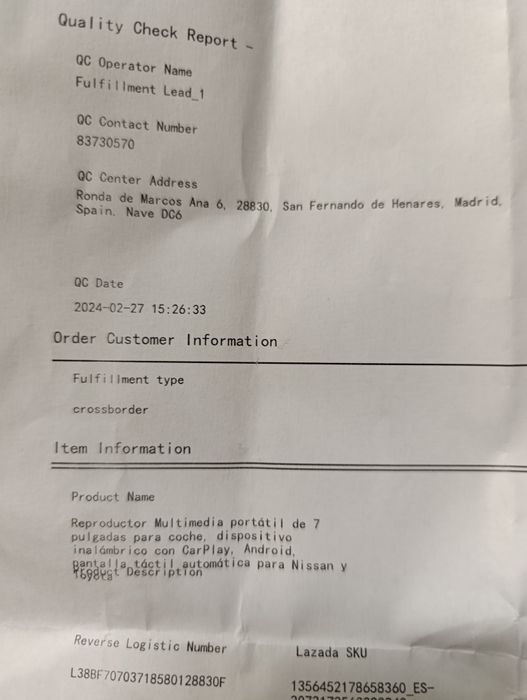 Reprodutor multimedia para carro