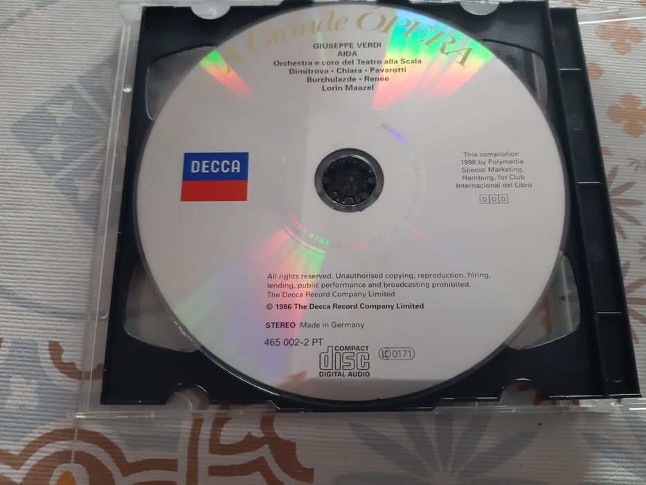 5 CD áudio música clássica