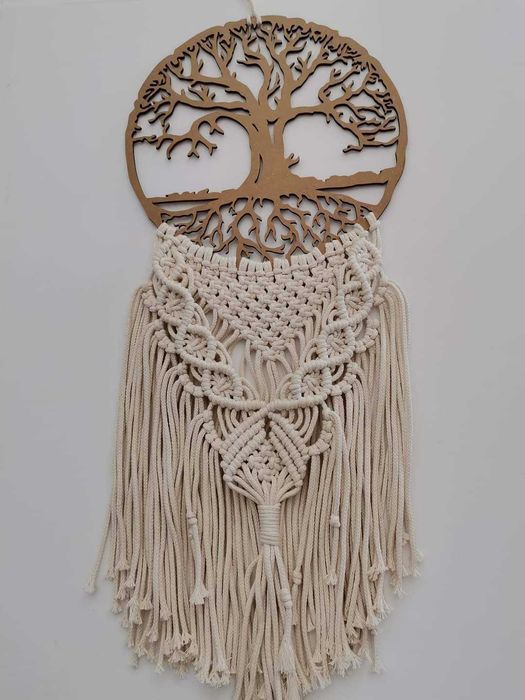 Caça Sonhos em Macramé