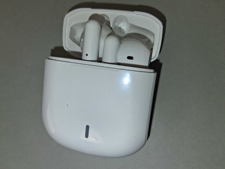 N113 Słuchawki Bezprzewodowe Douszne TWS V5.1 V66 Etui Powerbank
