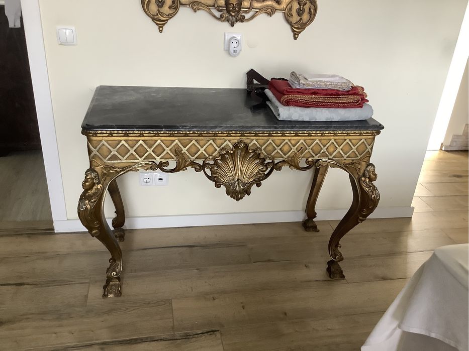 Mesa com espelho, cardencia antiguidades