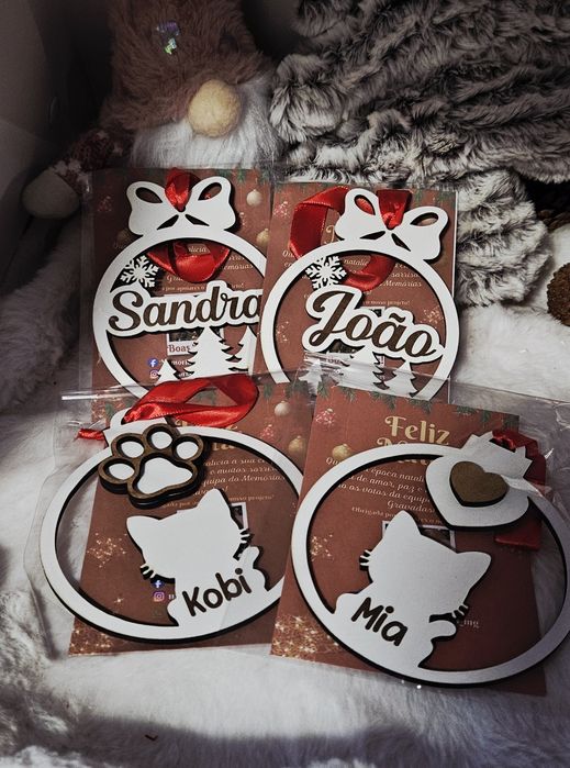 Bolas de natal personalizadas
