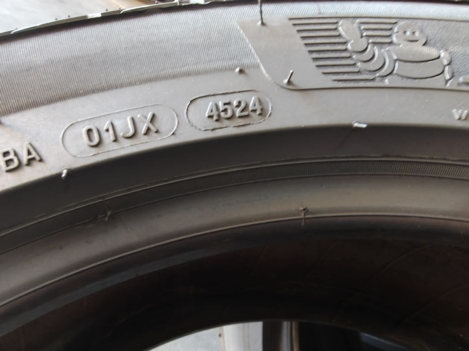 R18 255/45 103T XL Michelin Pilot Alpin⁵  комплект зимових шин майже 25-го року виробництва виробник Іспанія протектор 7 мм