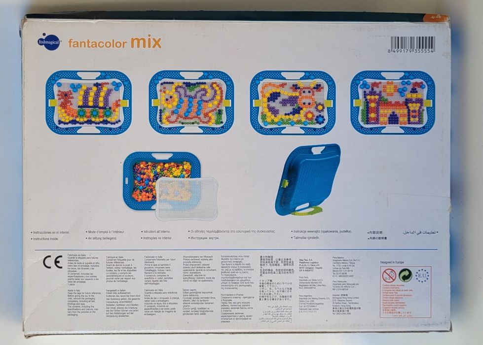 Jogo Imaginarium de pinos para criar mosaicos 300pcs