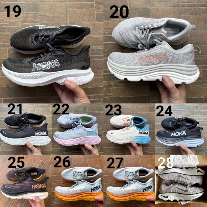 Оригінальні Сток Hoka Nike Бігові Кросівки Черевики Розміри 39-39.4