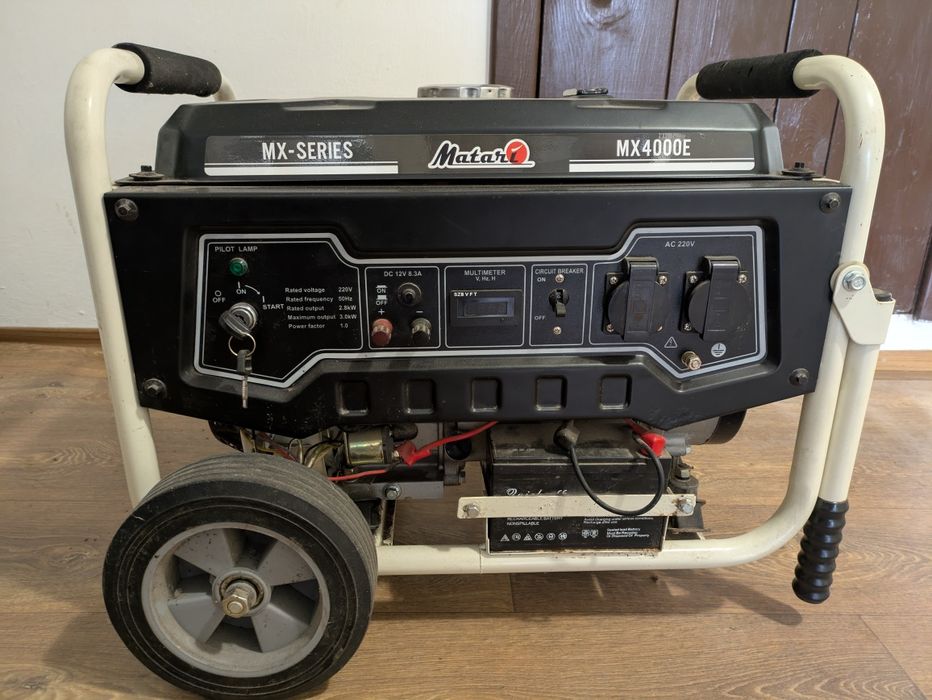 Бензиновий генератор Matari MX4000E