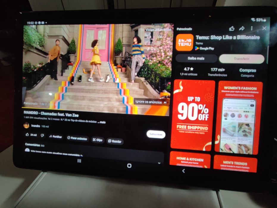 Samsung Galaxy Tab S5e em Excelente Estado - Acessórios Incluídos!
