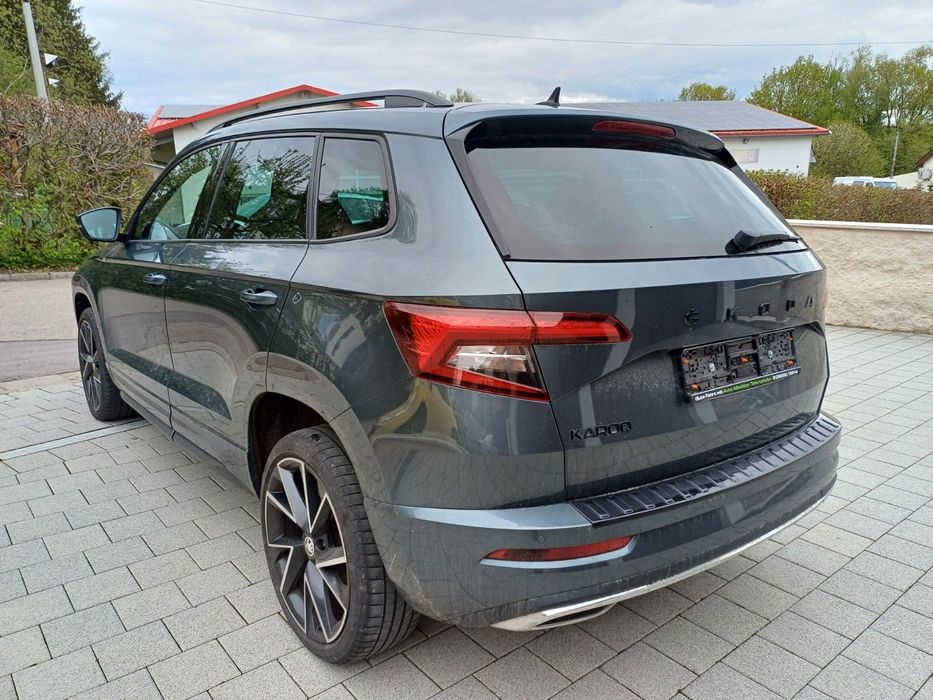 Бампер Skoda Karoq 2017- разборка шкода карок запчастини авторозбірка