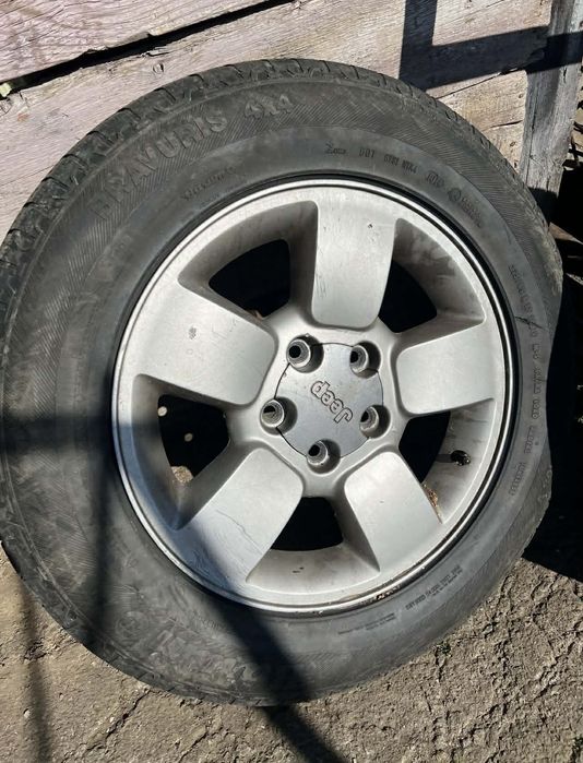 Оригінальні диски R17 Jeep WJ 5x127 (комплект 4 шт) + 235/65 R17