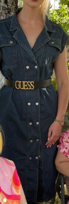 Sukienka jeans oversize