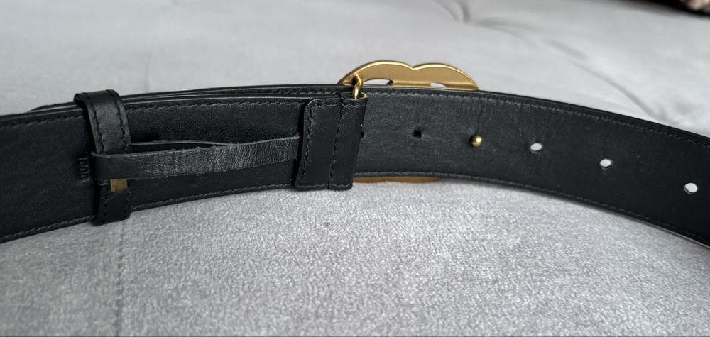 Шкіряний пояс Gucci