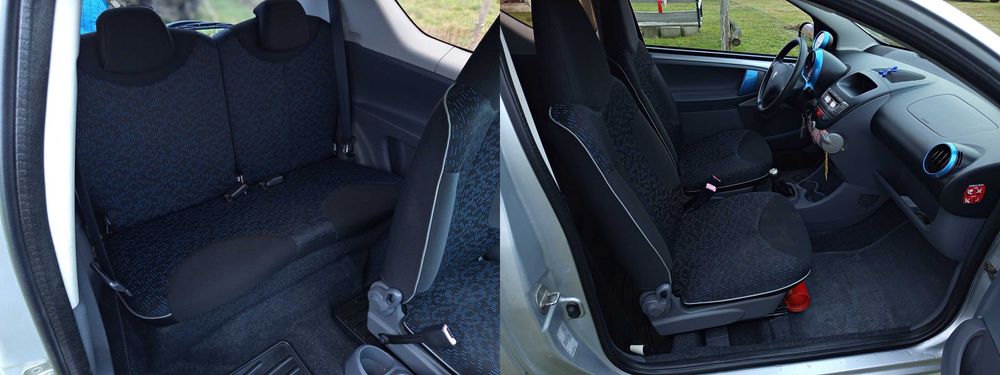 Peugeot 107 1.0benzyna, 2008r, Klimatyzacja, 96tys.km przebiegu