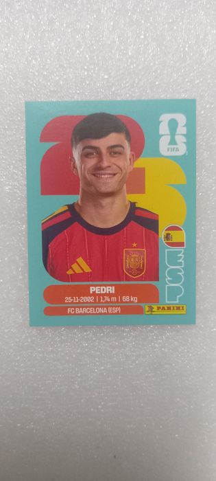 Cromo pedri mundial 2026