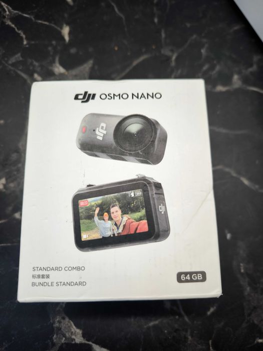 Nowa Kamera sportowa DJI Osmo Nano Standard Combo 64 GB - Warto!!!