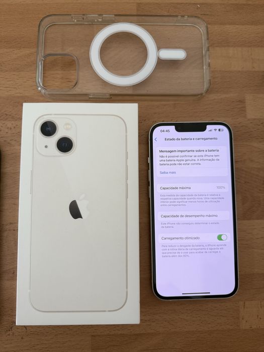 Iphone 13 128gb branco caixa desbloqueado(ACEITO RETOMA)