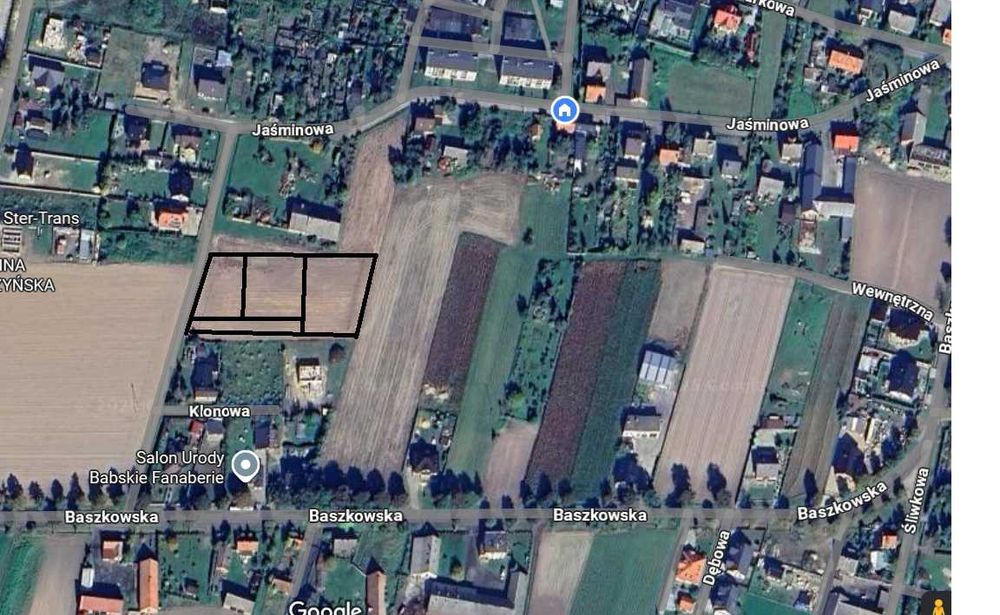 Działka budowlana Konarzew