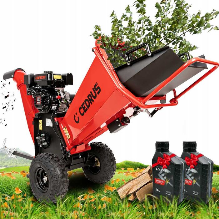 Cedrus RB02PRO Rozdrabniacz Spalinowy Profecjonalny REBAK DO GAŁĘZI 12cm RB