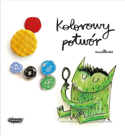 Kolorowy Potwór Mamania Nowa Nieużywana