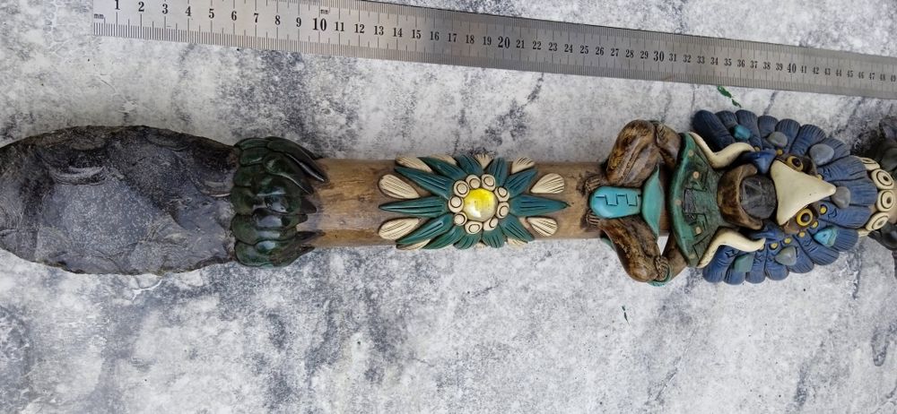 Peça decorativa México indígena América do Sul