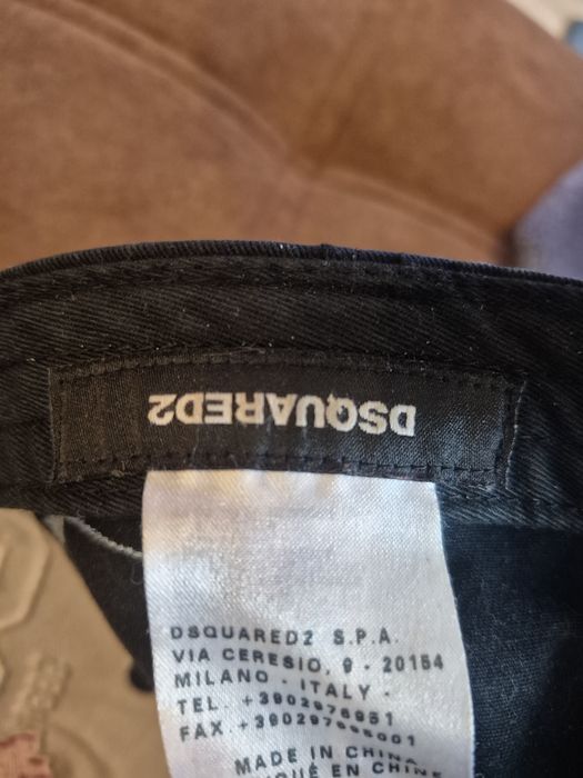 Czapka z daszkiem Dsquared2