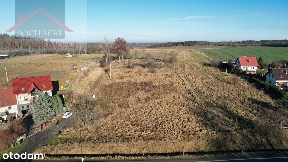 Działki budowlane przy Dk30