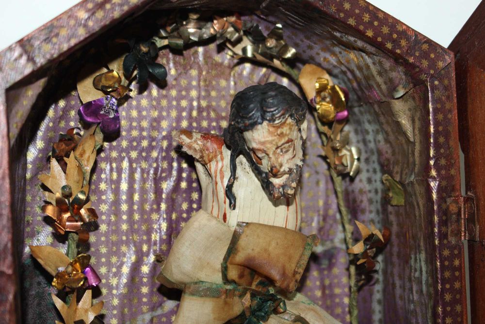 Oratório com Cristo do Séc XIX