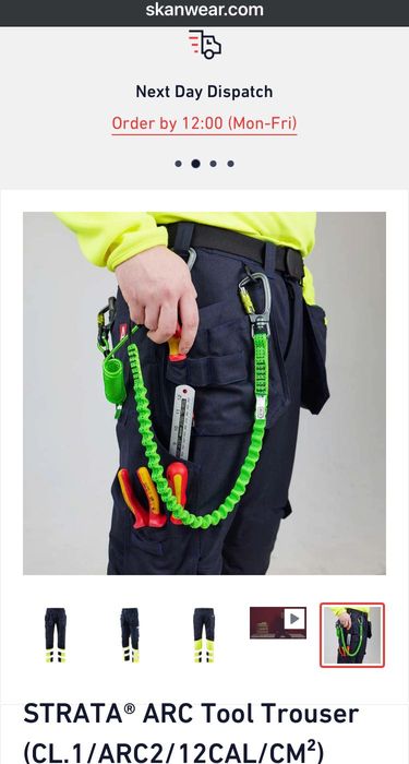 Strata arc tool trouser NOVAS NUNCA USADAS