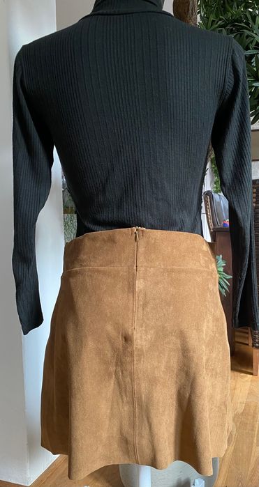 Spódnica mini zamszowa rozmiar M jak nowa