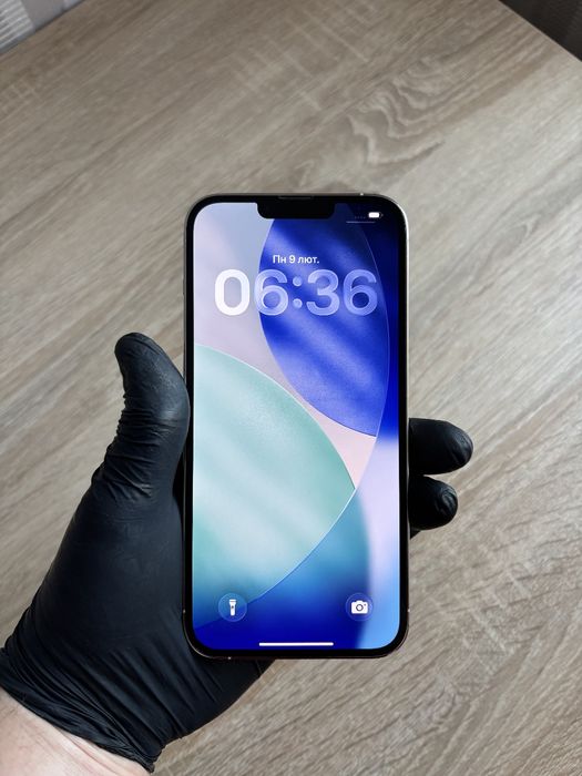 iPhone 13 Pro Max 256 ГБ, білий, ідеальний стан, без жодних пошкоджень