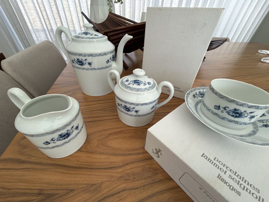 Servico de cha limoges