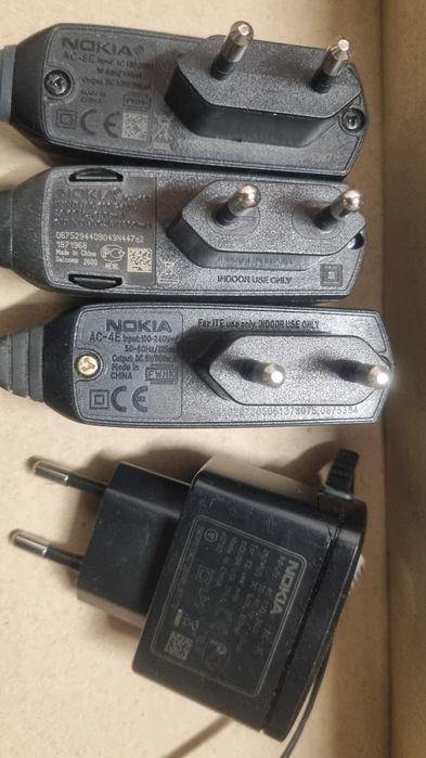 5x ładowarka ac-4e ac-3e  nokia 6110/ 5110/ 6210/6310 gruby i cienki b