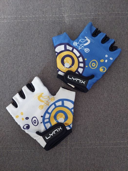 Рукавиці, перчатки велосипедні Lynx на дитину 5 - 7 років