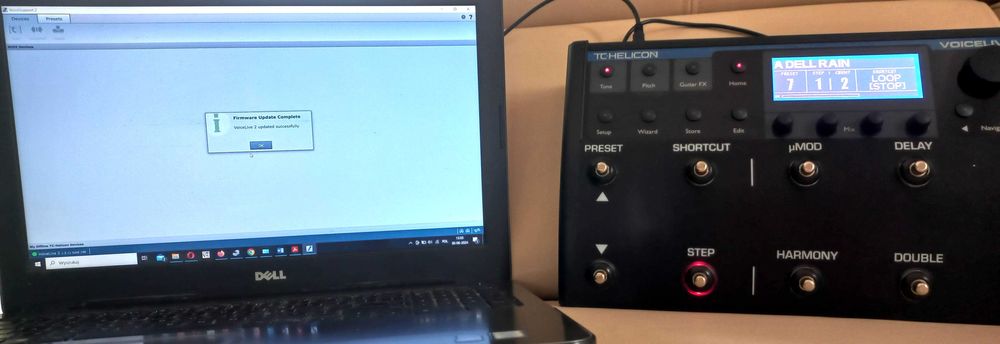 TC Helicon VoiceLive 2, Nowe oprogramowannie 1.5.11B156 Instrukcja PL