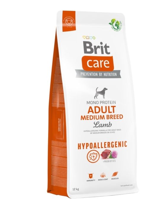 Корм для собак середніх порід Brit Care Dog Hypoallergenic Adult Mediu