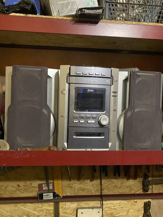 Panasonic SA-AK 600 музыкальный центр с колонками